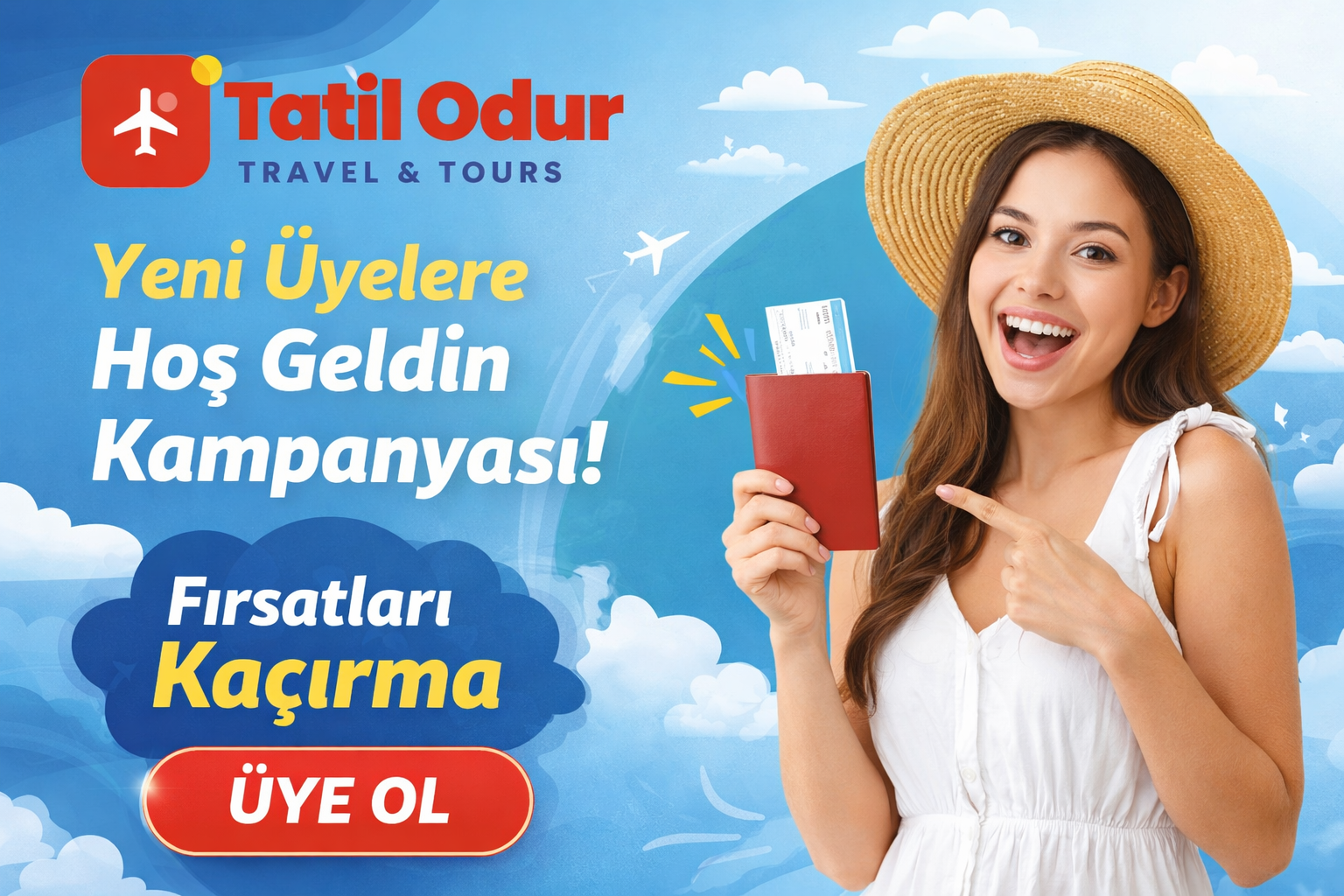 Yeni Üyelere Hoş Geldin Kampanyası